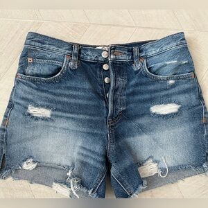 Free People x Revolve Jean shorts